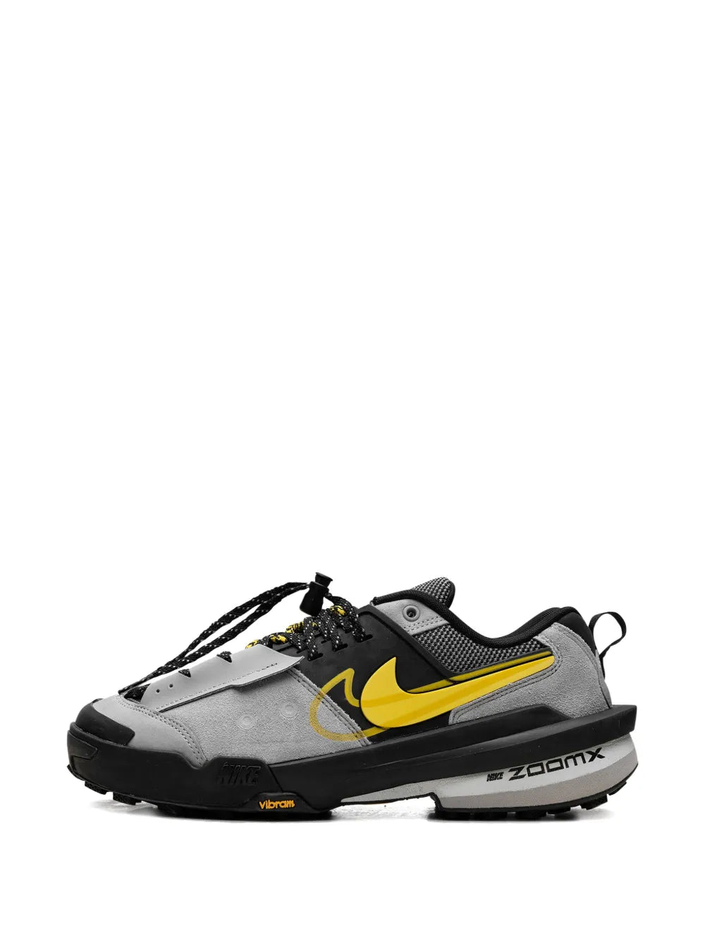 Nike X Sacai Zegamadome Sp Matte Silver/Yellow Sneakers