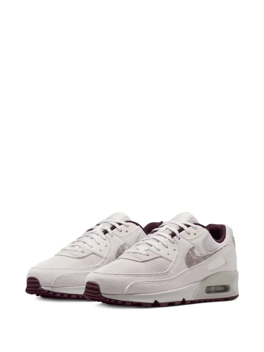 Nike Air Max 90 Prm Sail/Burgundy Crush Sneakers
