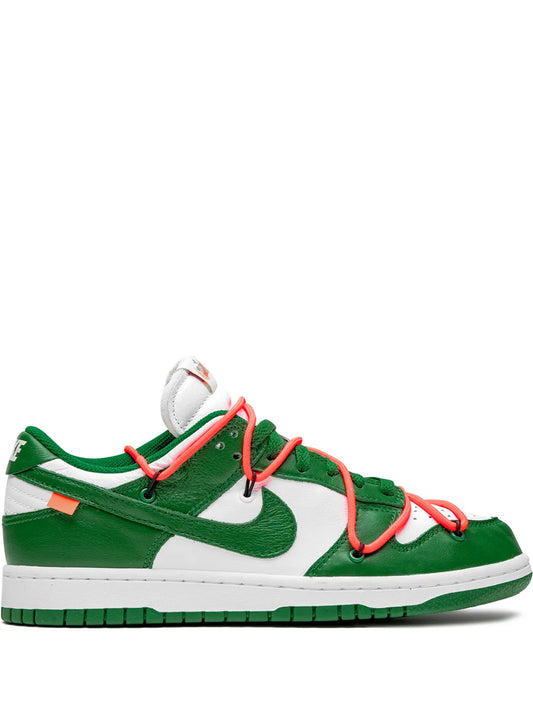 Nike X Off-White Dunk Low Pine Green Sneakers