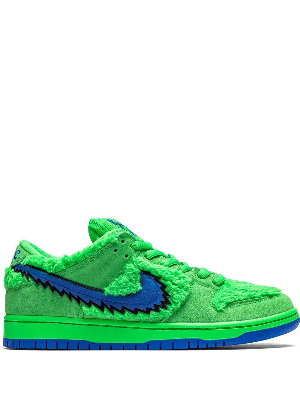 Nike X Grateful Dead Sb Dunk Low Green Bear Sneakers