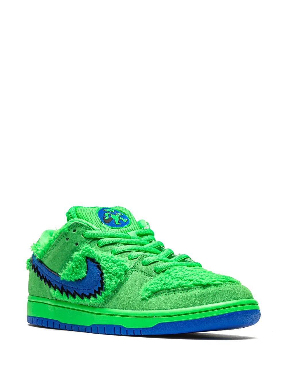 Nike X Grateful Dead Sb Dunk Low Green Bear Sneakers