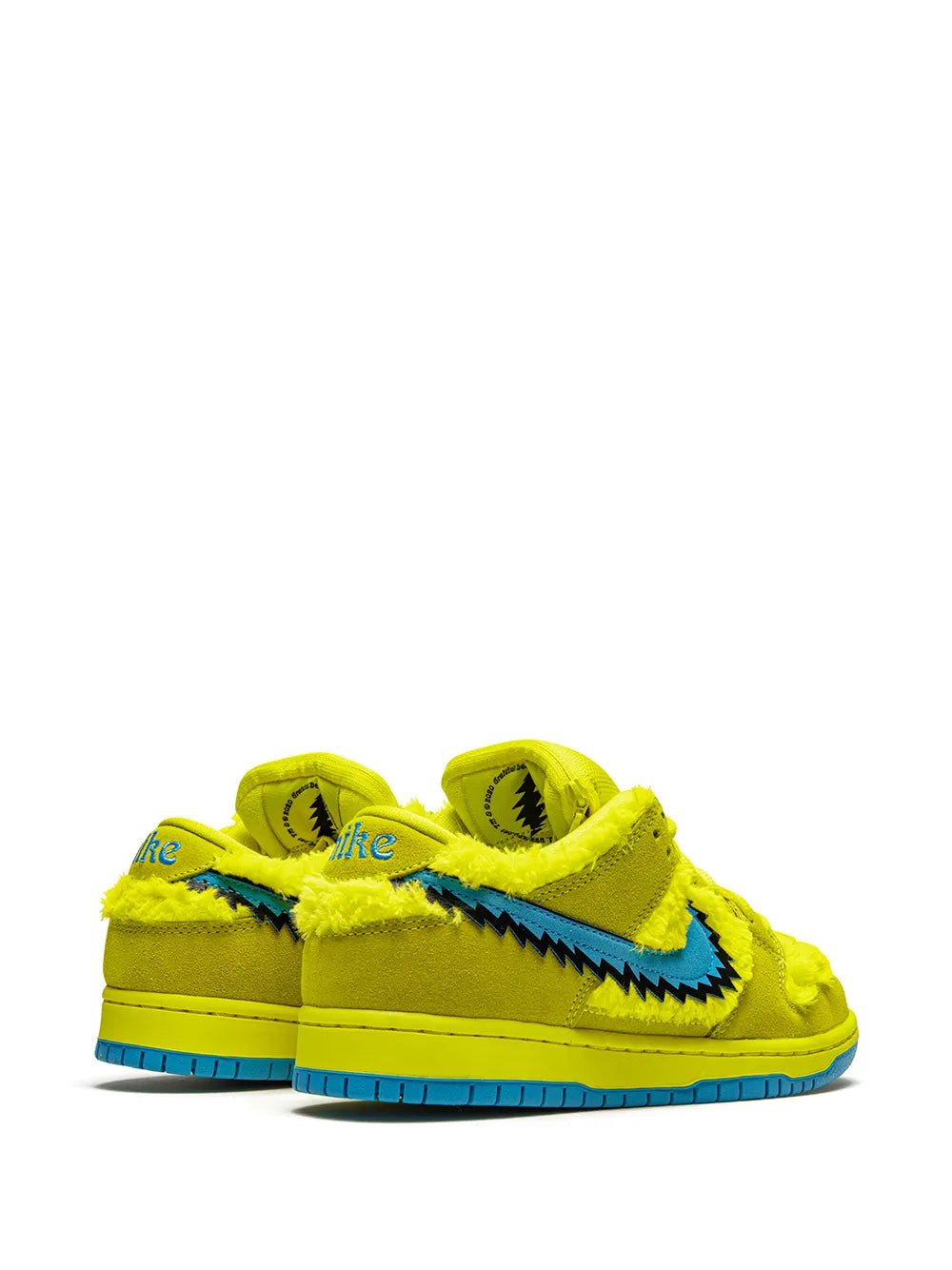 Nike X Grateful Dead Sb Dunk Low Yellow Bear Sneakers