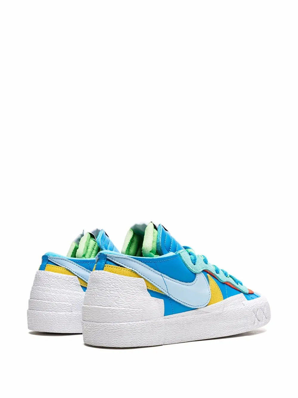Nike X Kaws X Sacai Blazer Low Blue Sneakers