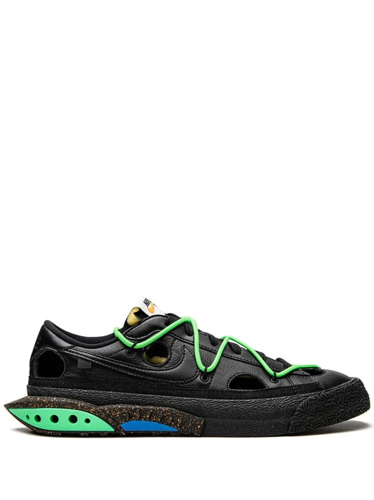 Nike X Off-White Blazer Low Black/Electro Green Sneakers