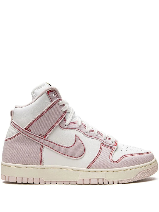 Nike Dunk High 1985 Barely Rose Denim Sneakers