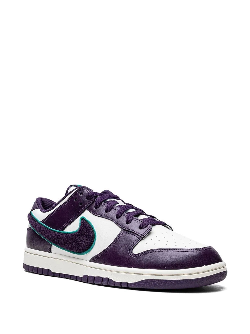 Nike Dunk Low Chenille Swoosh - Grand Purple Sneakers
