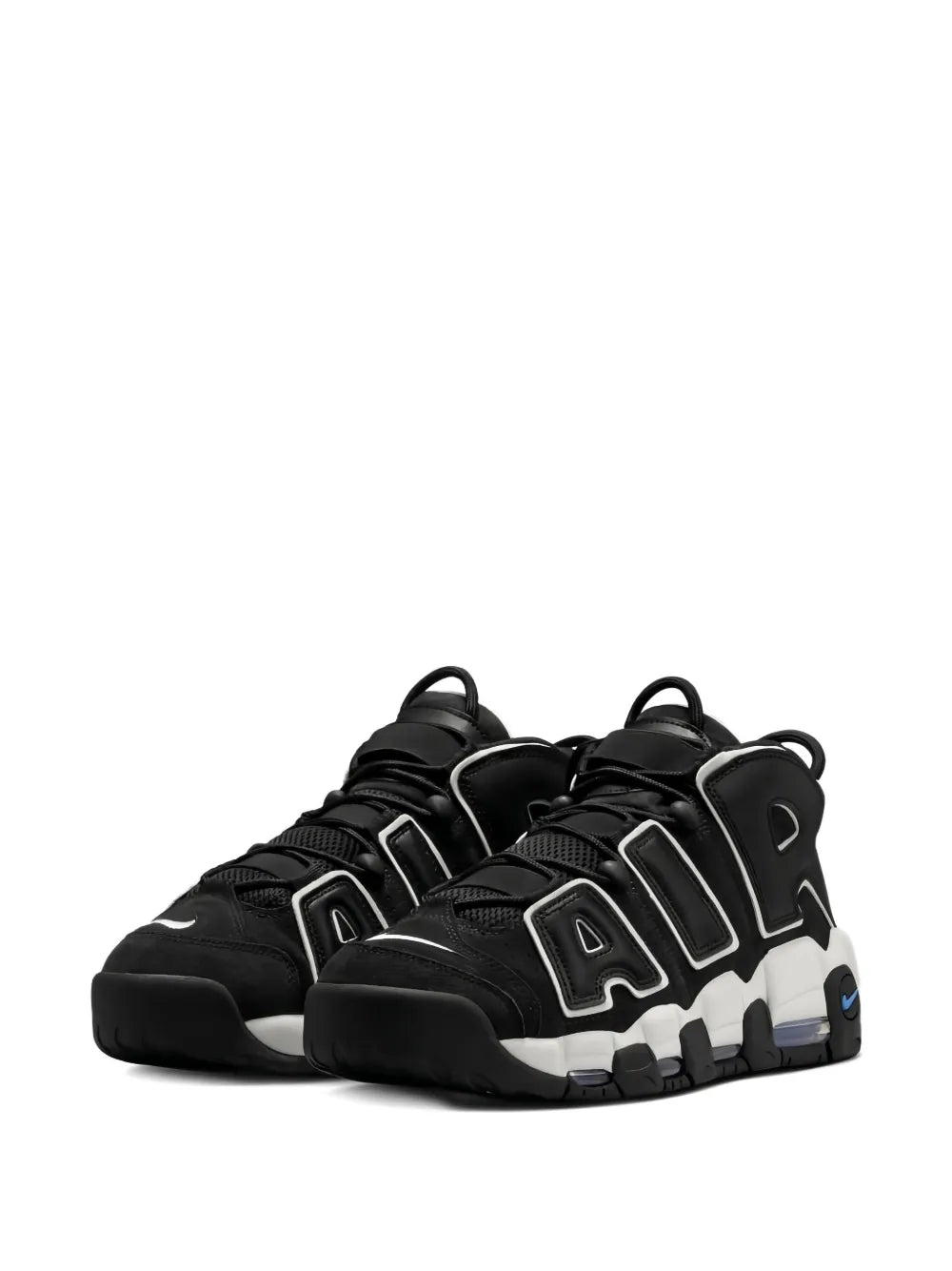 Nike Air More Uptempo 96 Black/Star Blue Sneakers