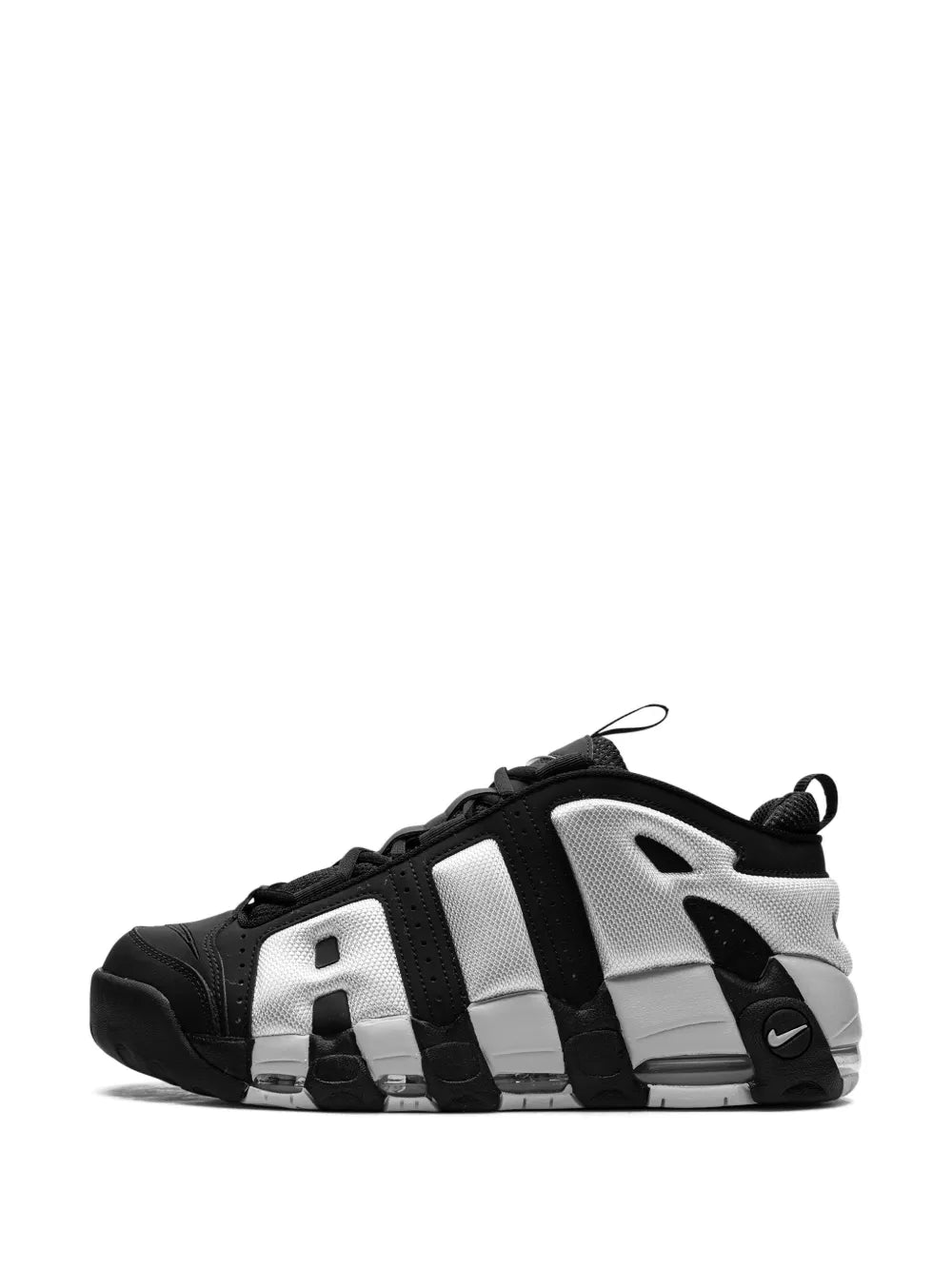 Nike Air More Uptempo Low Black Photon Dust Sneakers