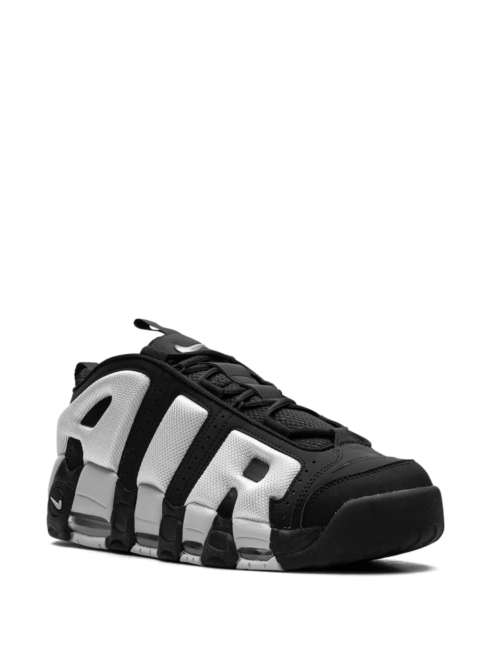 Nike Air More Uptempo Low Black Photon Dust Sneakers