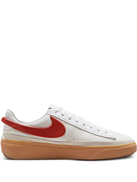 Nike Blazer Phantom Low White Dragon Red Gum Sneakers