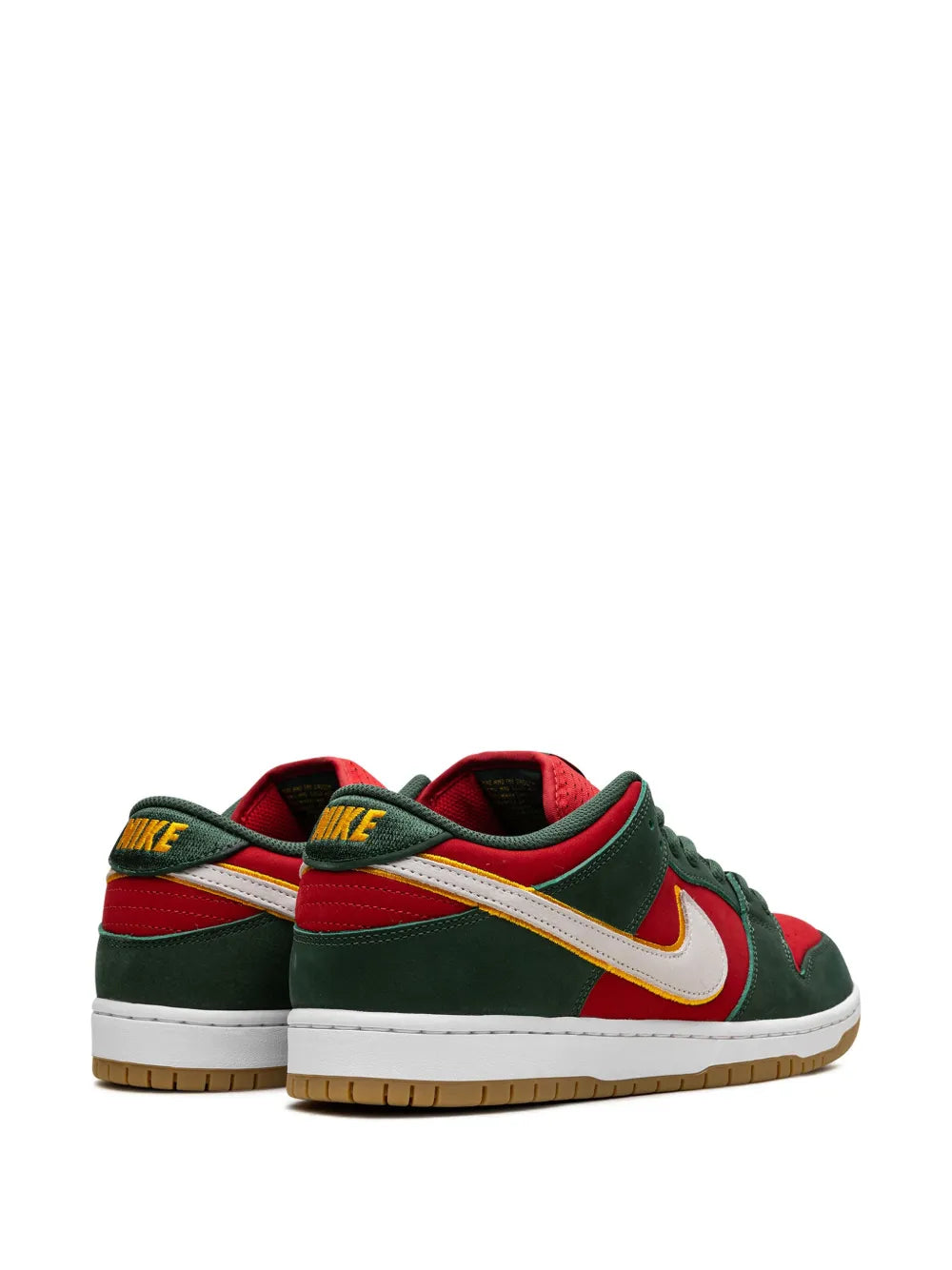 Nike Sb Dunk Seattle Sonics - Fir/Fire Red/University Gold Sneakers