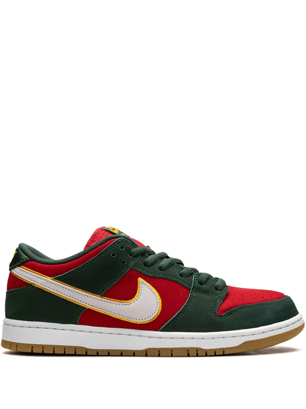 Nike Sb Dunk Seattle Sonics - Fir/Fire Red/University Gold Sneakers