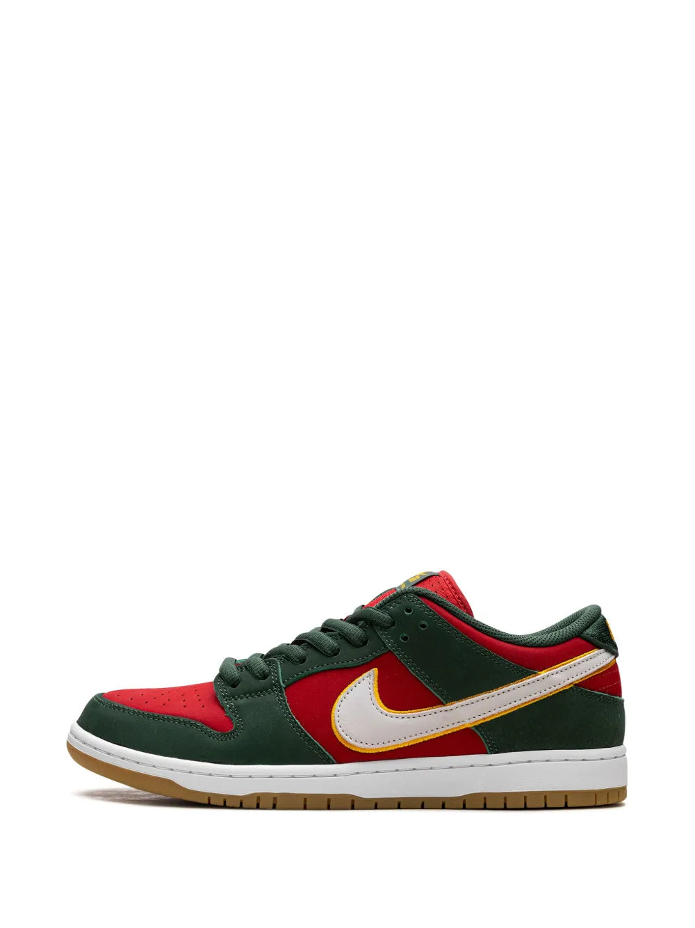 Nike Sb Dunk Seattle Sonics - Fir/Fire Red/University Gold Sneakers