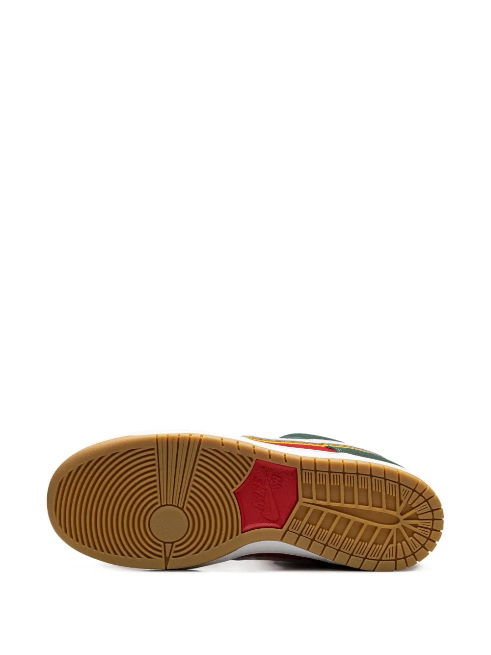 Nike Sb Dunk Seattle Sonics - Fir/Fire Red/University Gold Sneakers
