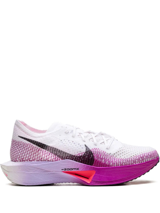 Nike Zoomx Vaporfly Next% 3  White/Vivid Purple/Purple Agate/Black Sneakers