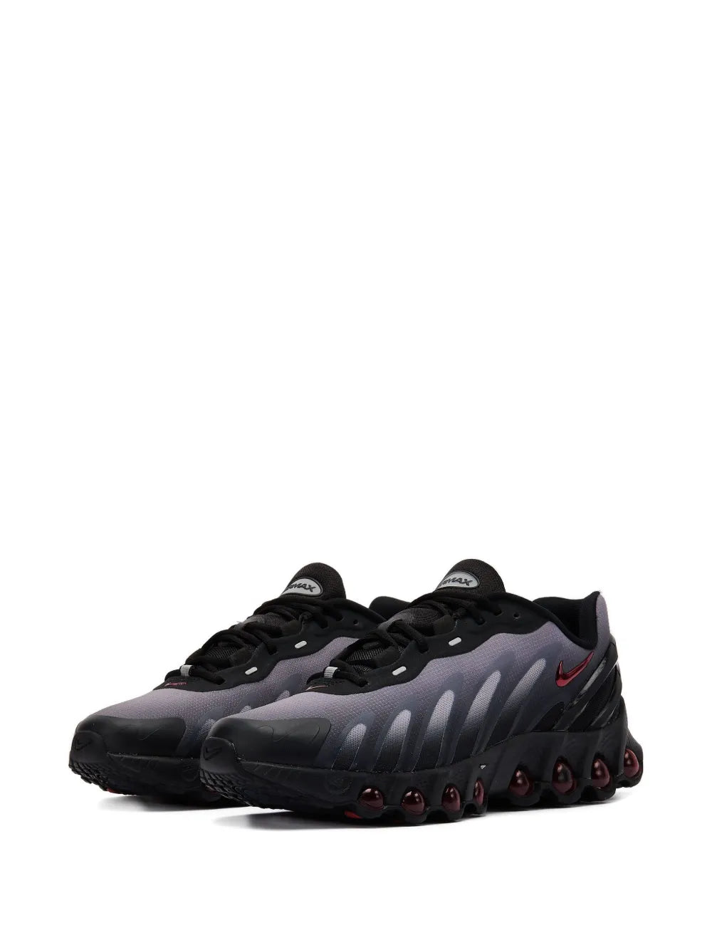 Nike Air Max Dn8 Black Gym Red Sneakers