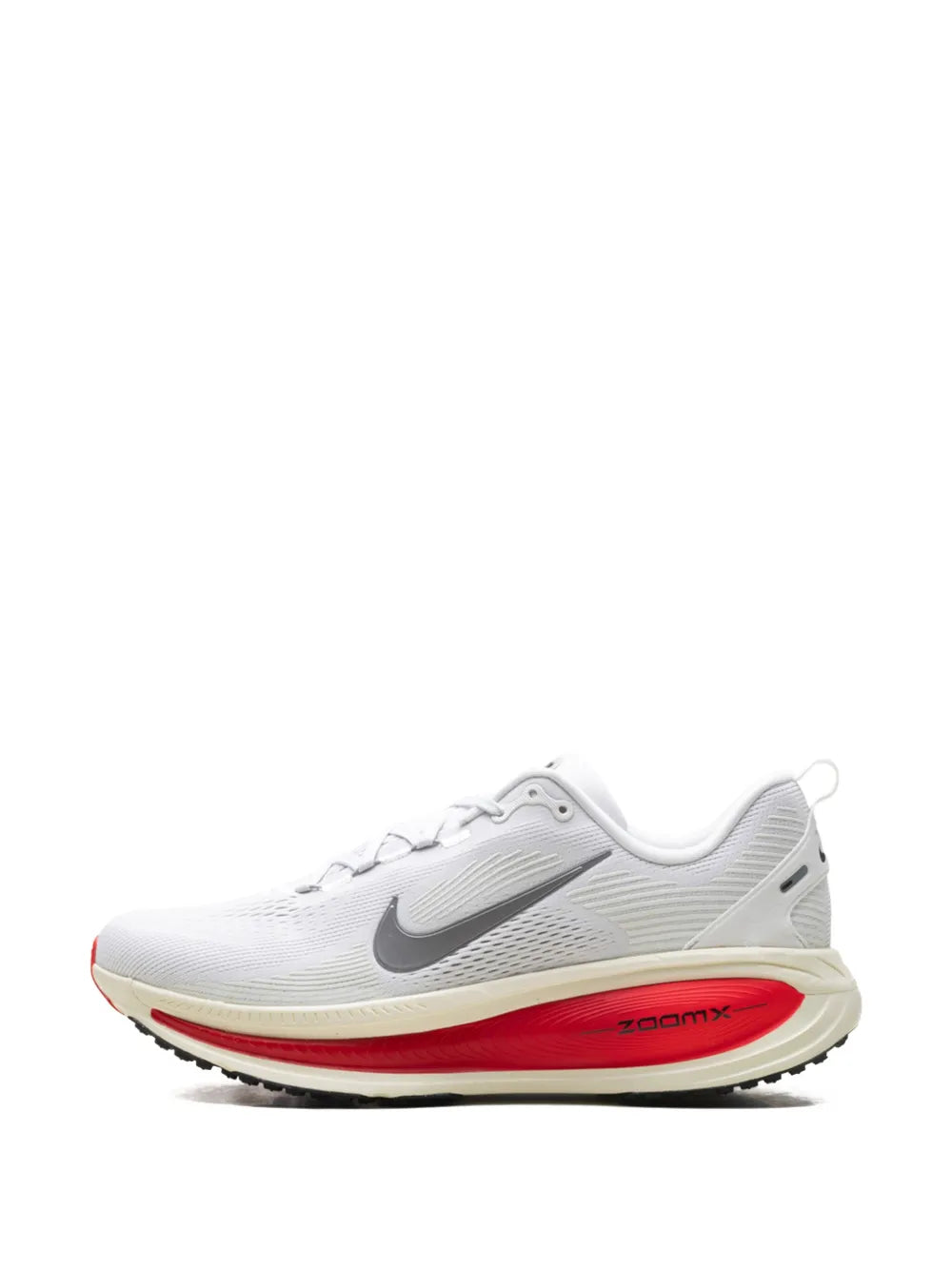Nike Vomero 18 Platinum Tint Siren Red Light Smoke Grey Metallic Pewter Sneakers